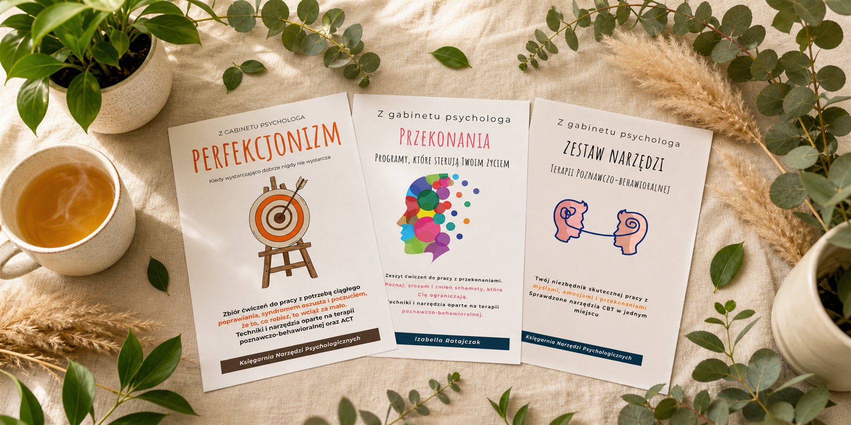 Spokojna przestrzeń do pracy z myślami